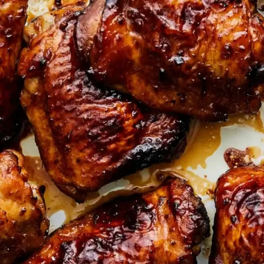 Honey-and-Soy-Glazed Chicken Thighs