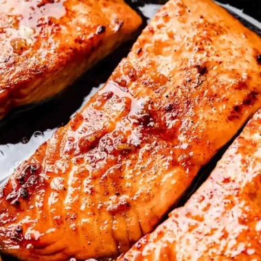 Honey Garlic Baked Salmon