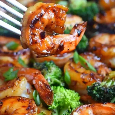 Honey Garlic Butter Shrimp and Broccoli