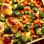 Sheet Pan Honey-Garlic Chicken with Roasted Vegetables