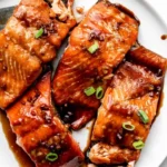 Honey Garlic Soy Glazed Salmon