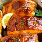 Honey Glazed Salmon Fillets