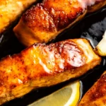 Honey Soy Sauce Glazed Salmon
