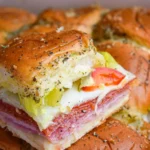 Cheesy Beef Italian Sub Sliders