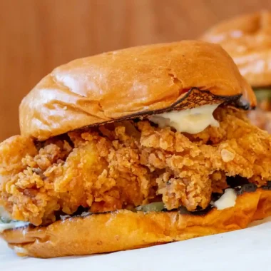 Homemade Crispy Louisiana Style Chicken Sandwich
