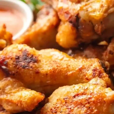 Golden Air Fryer Chicken Wings
