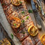 Tender Hot-Smoked Salmon Fillet