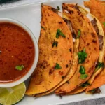Authentic Beef Quesabirria Tacos with Consommé