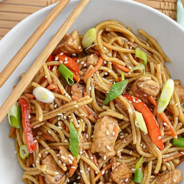 Instant Pot "Better Than Takeout" Chicken Lo Mein