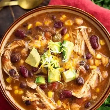 Instant Pot Chicken Taco Soup