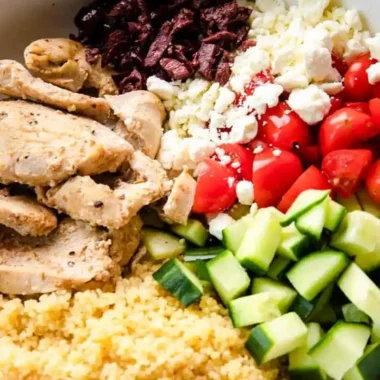 Instant Pot Greek Chicken Bowls