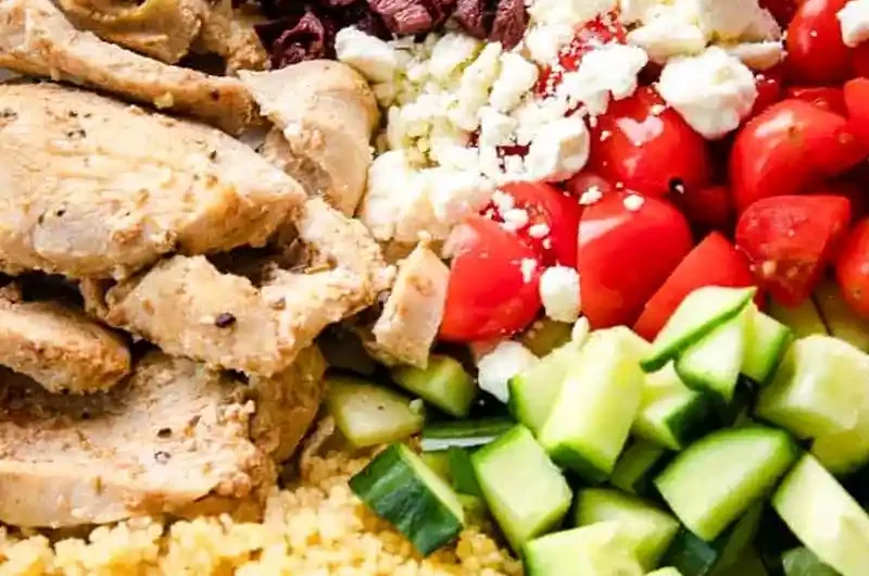 Instant Pot Greek Chicken Bowls