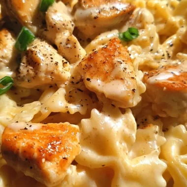Smoky White Cheddar Honey Butter Chicken Pasta Skillet