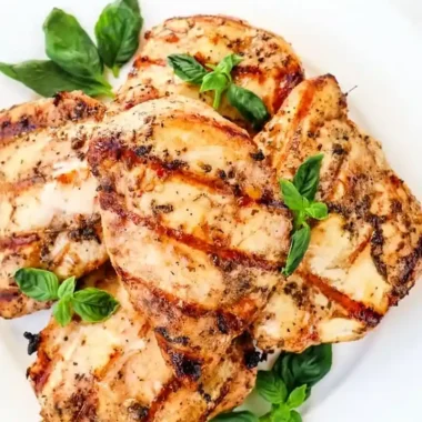 Italian Grilled Chicken with Herb Marinade