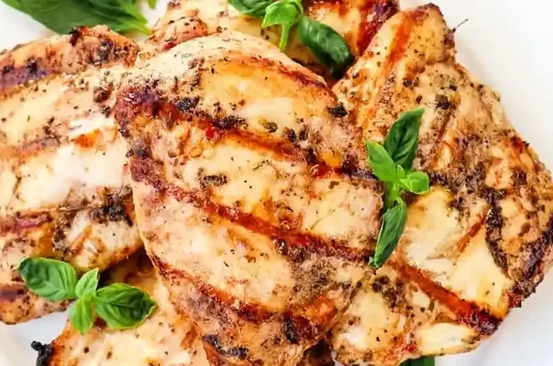Italian Grilled Chicken with Herb Marinade