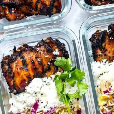 Korean-Inspired Chicken Meal Prep Bowls
