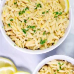 Lemon Parmesan Orzo