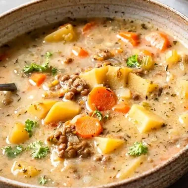 Hearty Vegetable and Lentil Soup