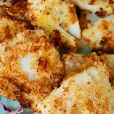 Golden Panko Air Fryer Cod