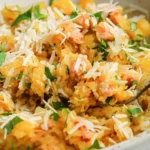 Low Carb Spaghetti Squash Carbonara