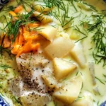Creamy Polish Potato and Dill Soup
