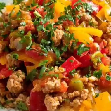 Easy Unstuffed Pepper Bowls