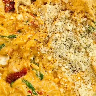 One-Pot Creamy Marry Me Chicken Orzo