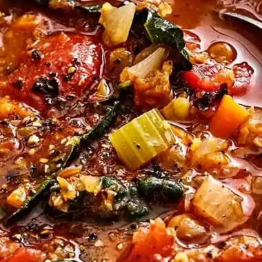 Mediterranean Lentil Soup