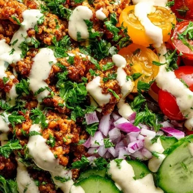 High-Protein Mediterranean Ground Turkey and Quinoa Bowls
