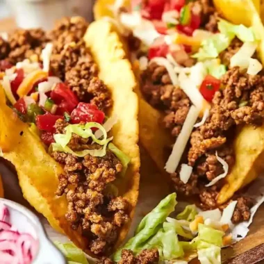 Ground Beef Tacos with Custom Spice Blend