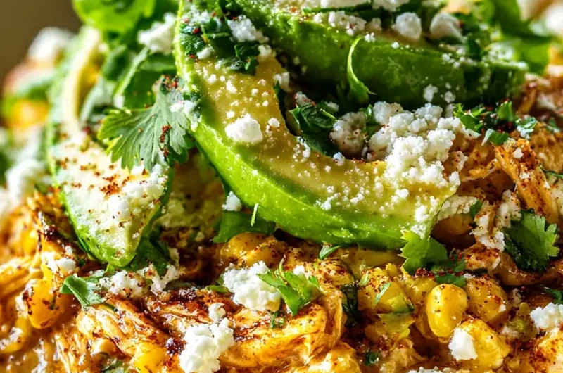Mexican Street Corn Chicken Bowls for High Protein Meal Prep