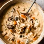 Creamy Dairy-Free Mushroom Soup