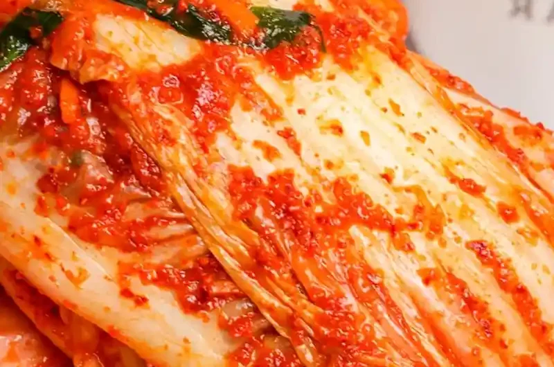 Traditional Napa Cabbage Kimchi