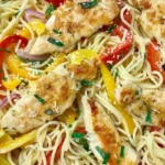Creamy Copycat Chicken Scampi Pasta