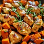 One-Pan Chicken and Sweet Potato Skillet