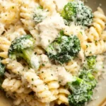 One Pot Creamy Chicken and Broccoli Pasta