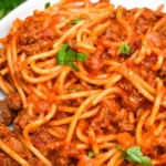 Easy One Pot Spaghetti Dinner