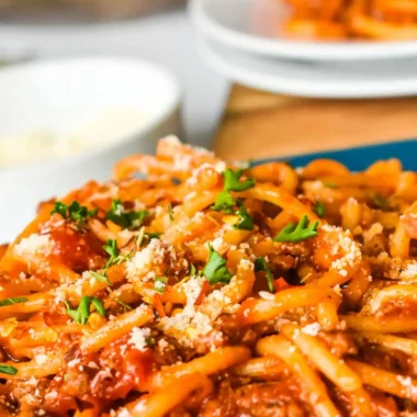 Easy One Pot Spaghetti