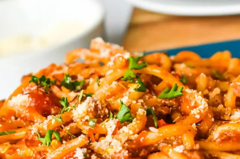 Easy One Pot Spaghetti