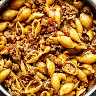 One Pot Turkey Mexican Pasta