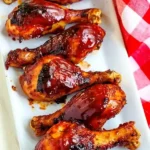 Oven Baked BBQ Chicken Drumsticks