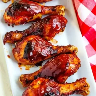 Oven Baked BBQ Chicken Drumsticks