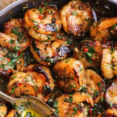 Pan Seared Chimichurri Shrimp