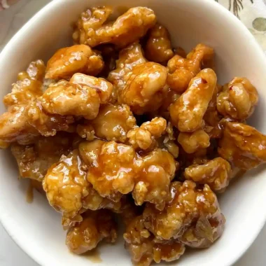 Homemade Crispy Orange Chicken