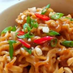 Easy Peanut Butter Ramen Noodles