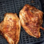 Crispy Air Fryer Bone-In Chicken Breasts