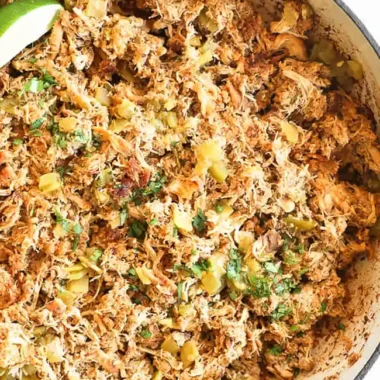 Savory Slow Cooker Mexican Shredded Chicken