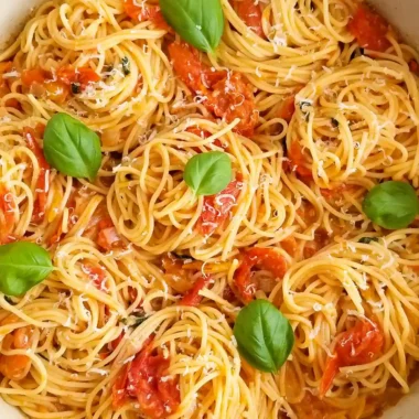 Fresh Spaghetti Pomodoro