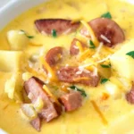 Creamy Turkey Kielbasa and Potato Soup