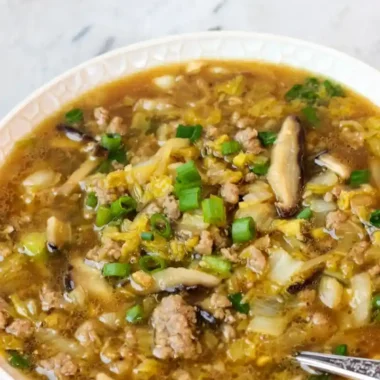 Savory Potsticker-Style Soup